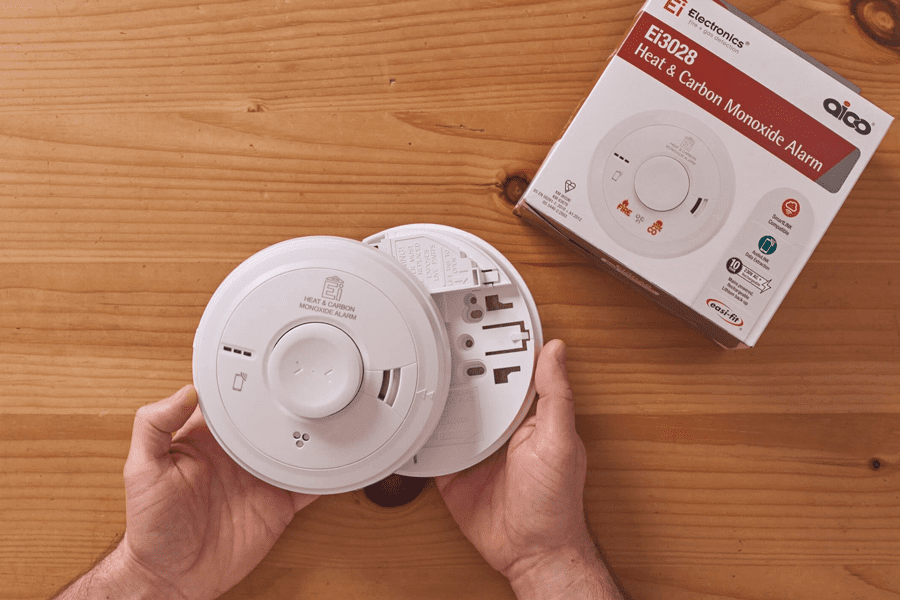 Picture of an aico-fire-alarm